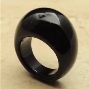 Natural Black Onyx/Agate Rings plz inquire
